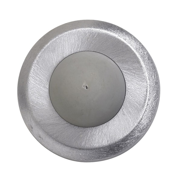 Tell Tell Stainless Steel Satin Chrome Silver Wall Door Stop Mounts to wall 2-1/2 in. DT100085 - main